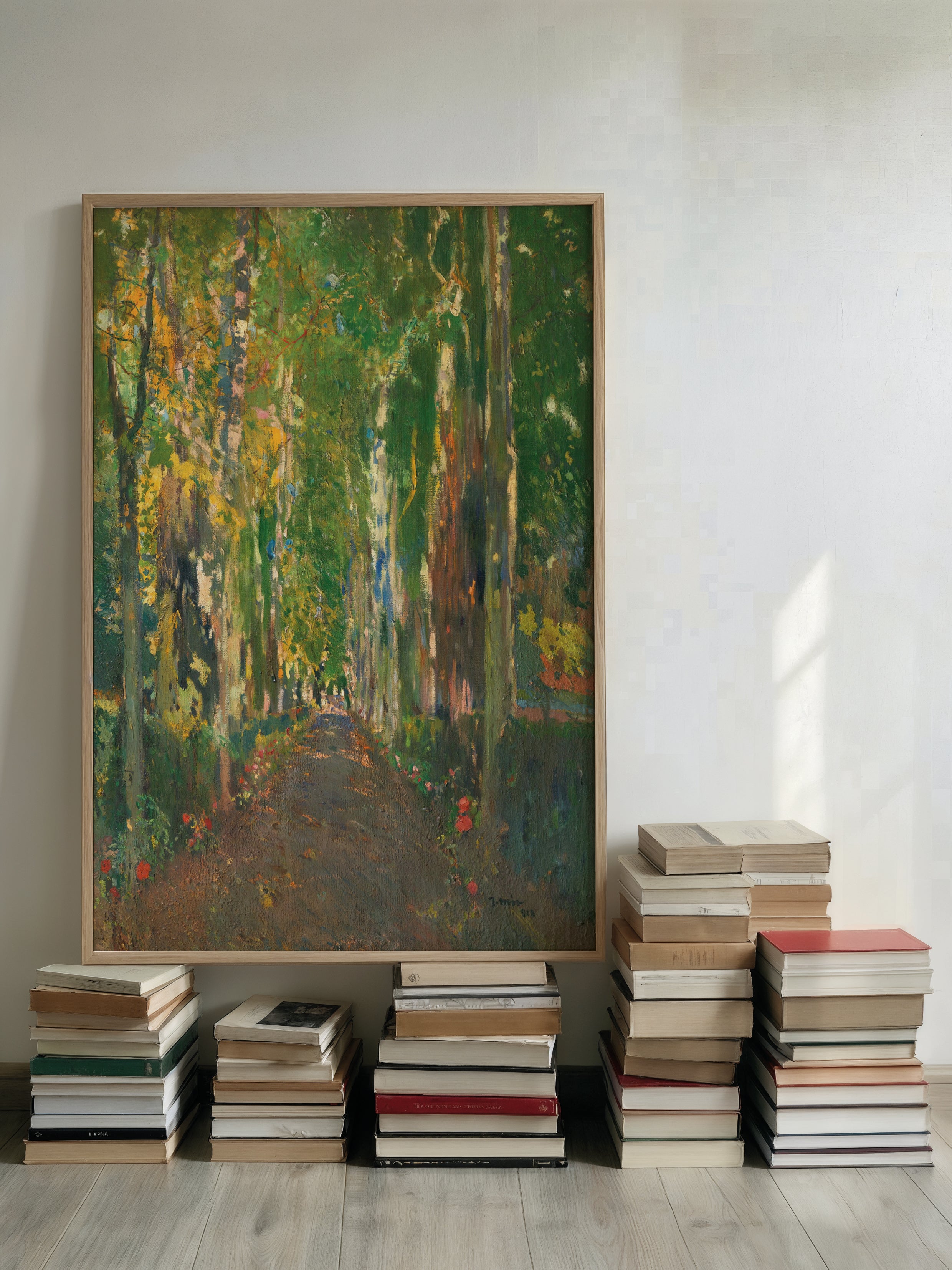 Camino De La Casa Güell (1918), Joaquim Mir