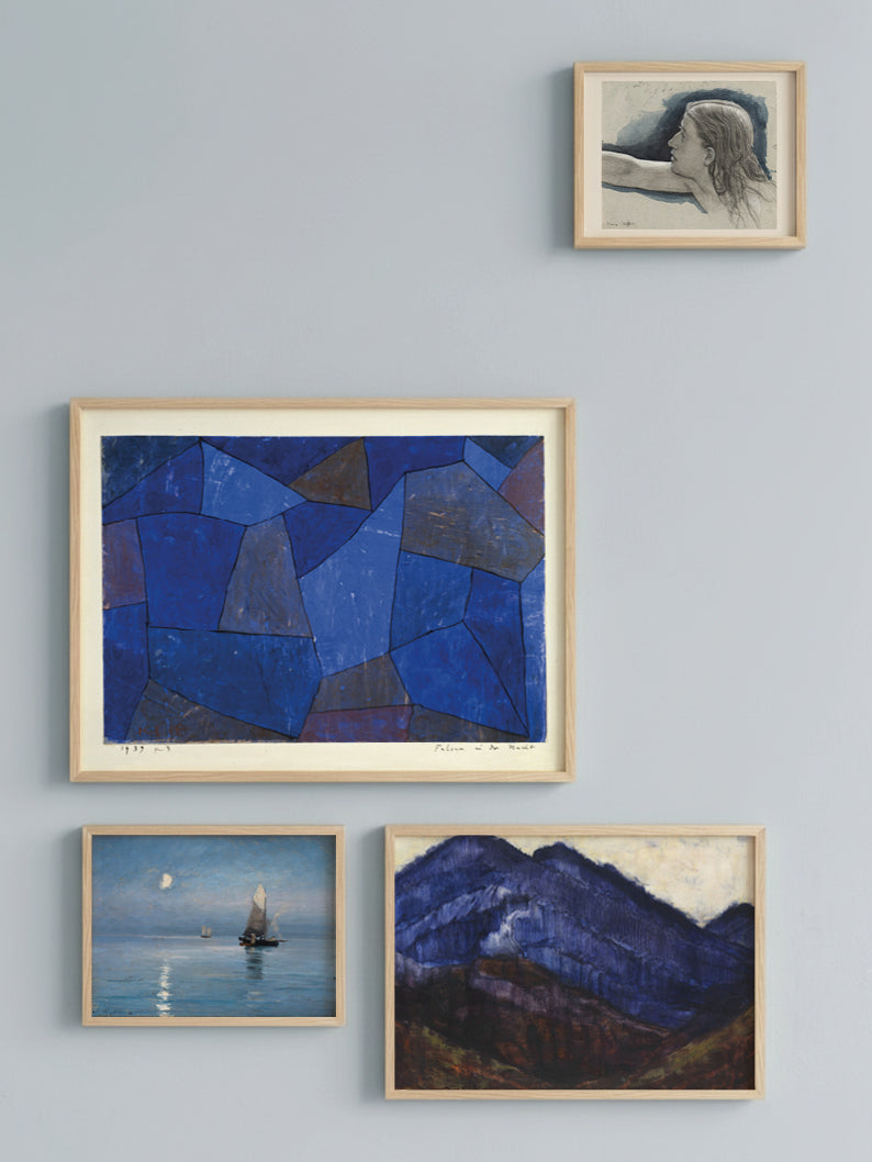 ABSTRACT BLUE